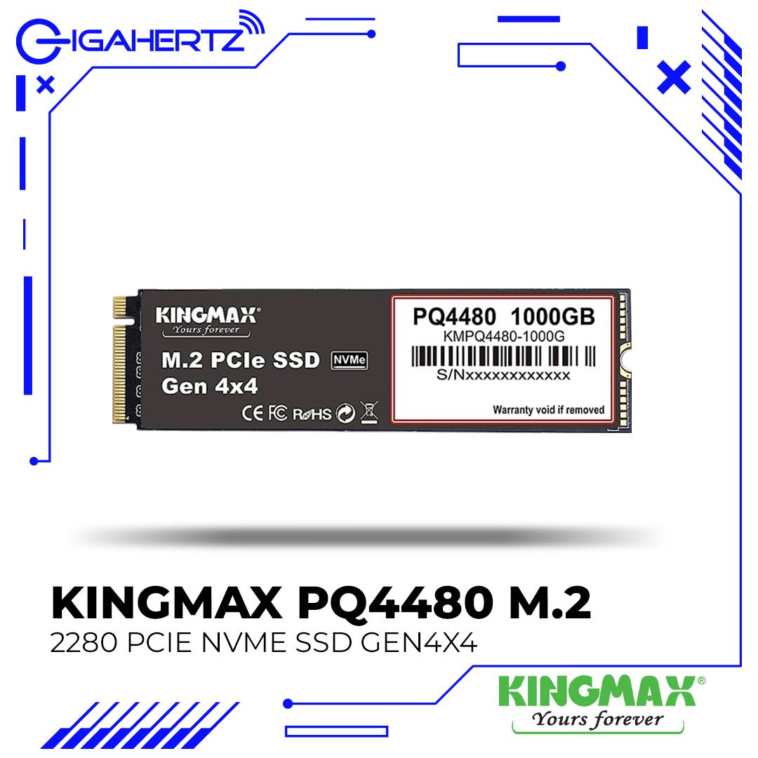 Kingmax PQ4480 M.2 2280 PCIe NVMe SSD Gen4x4 | Gigahertz