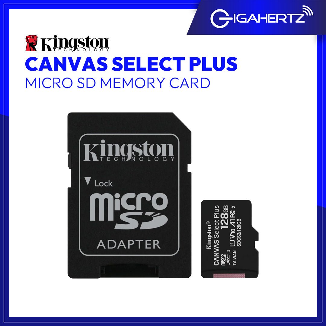 Kingston Canvas Select Plus microSD Memory Card | Gigahertz