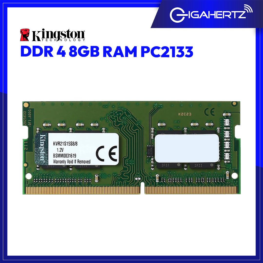 Kingston DDR 4 8GB RAM PC2133 | Gigahertz