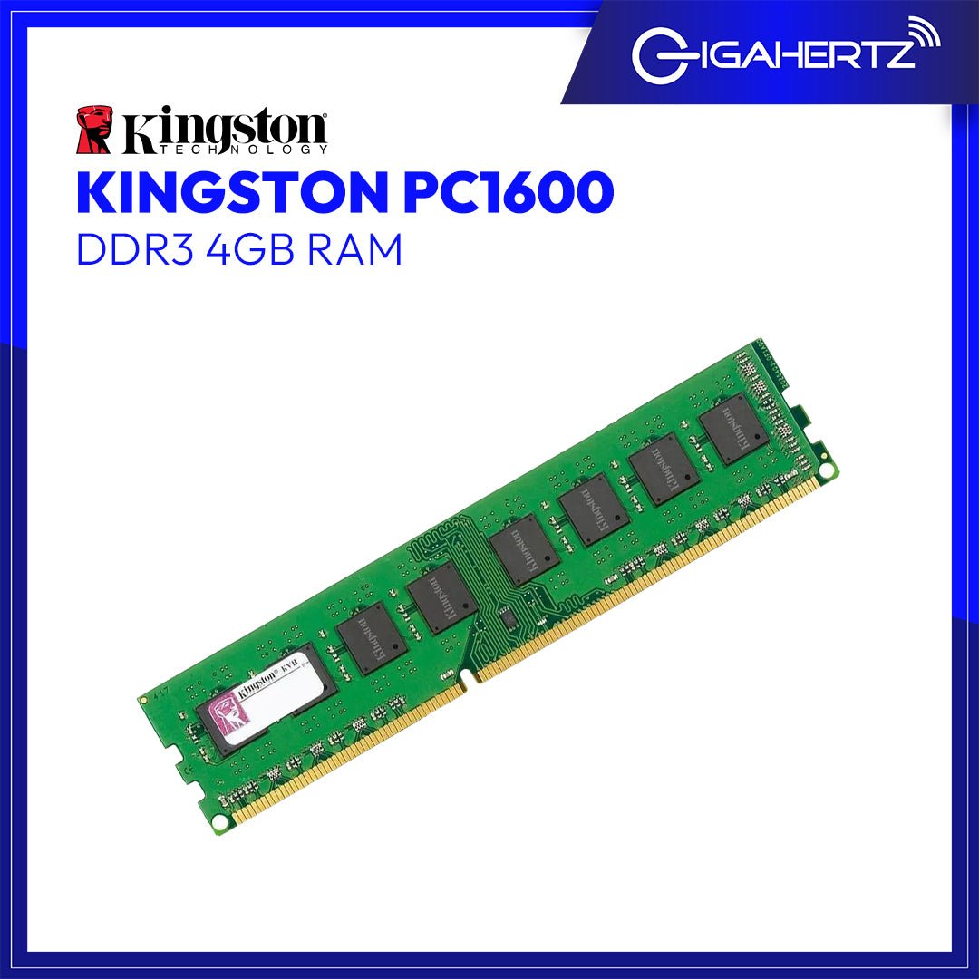 Kingston DDR3 4GB RAM PC1600 | Gigahertz