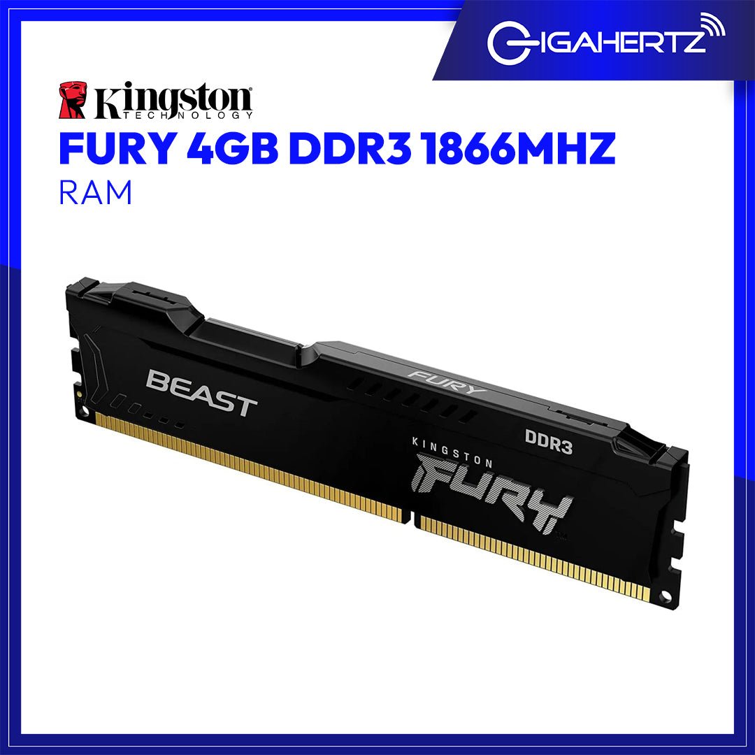 Kingston Fury 4GB DDR3 1866Mhz | Gigahertz