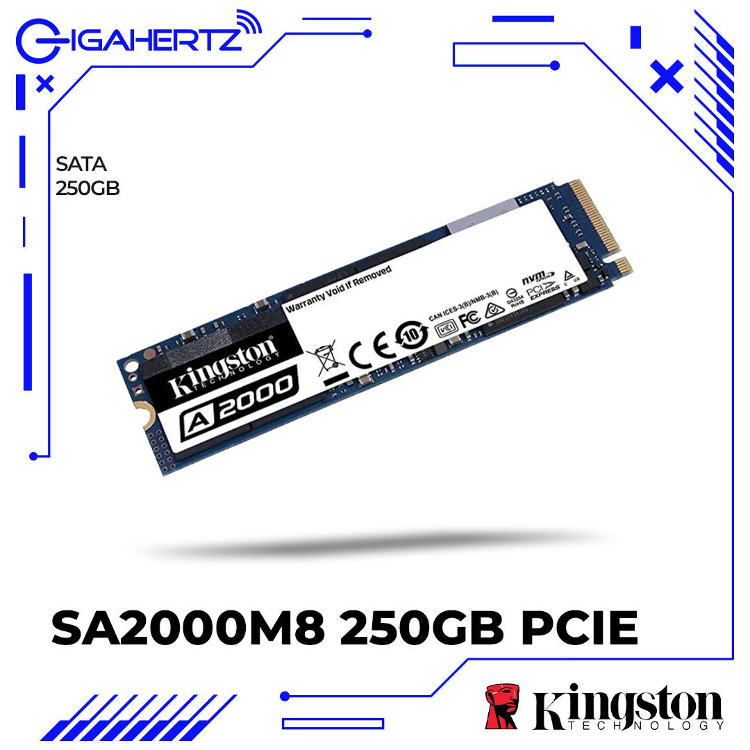 Kingston SA2000M8 250GB PCIE | Gigahertz