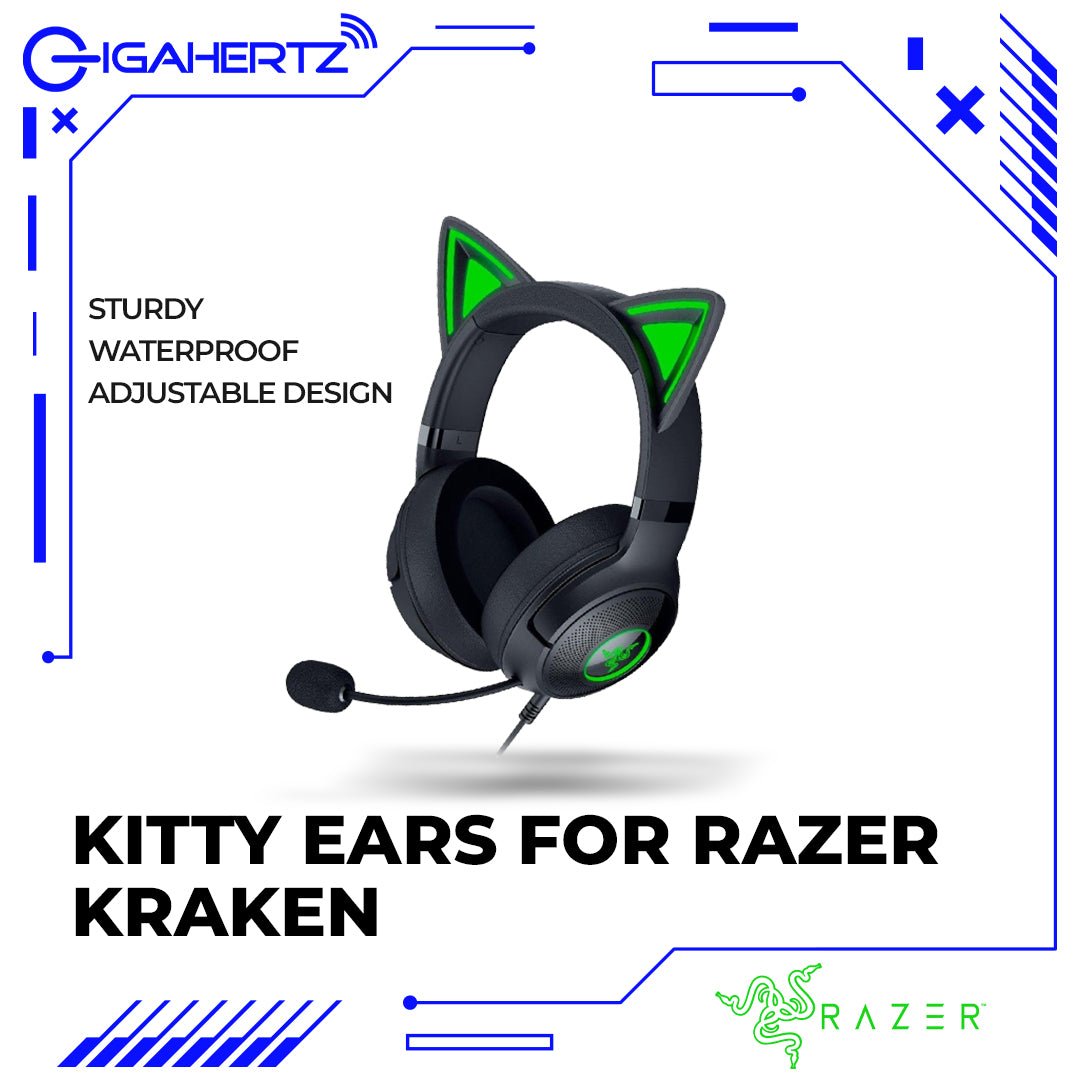 Kitty Ears for Razer Kraken | Gigahertz