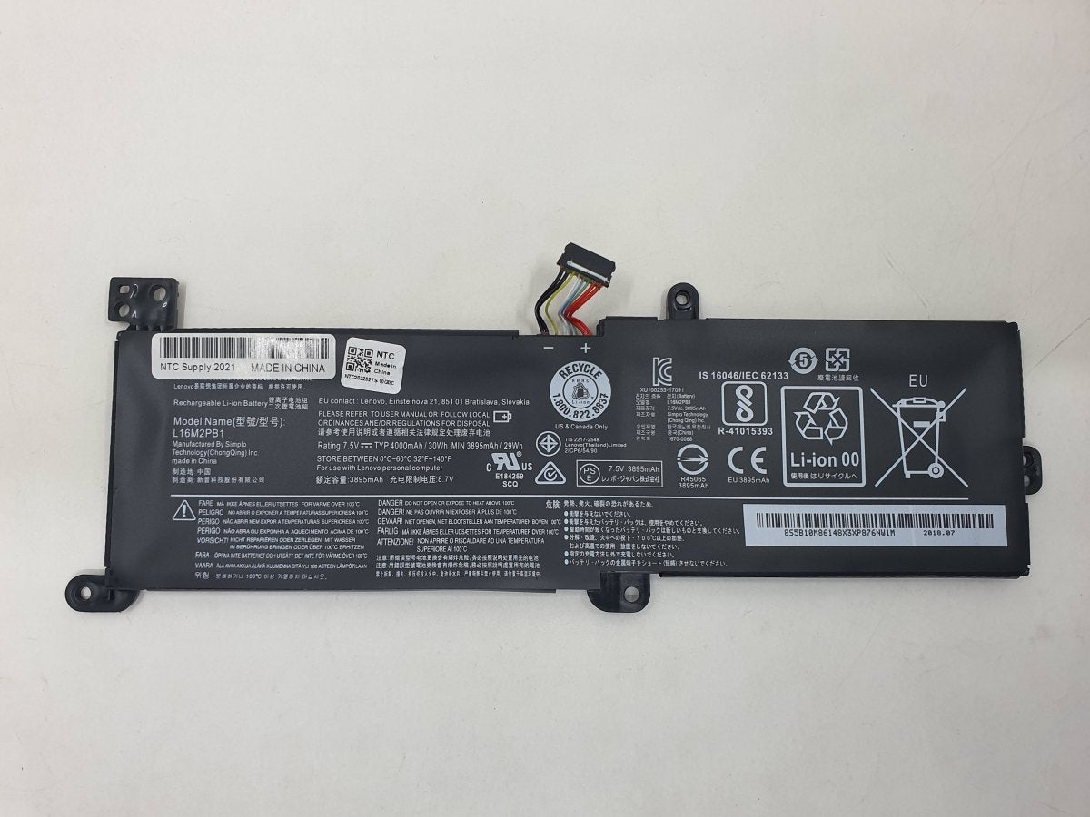 Lenovo 5B10M86148 Battery WL for Lenovo Ideapad 320 - 14IAP | Gigahertz