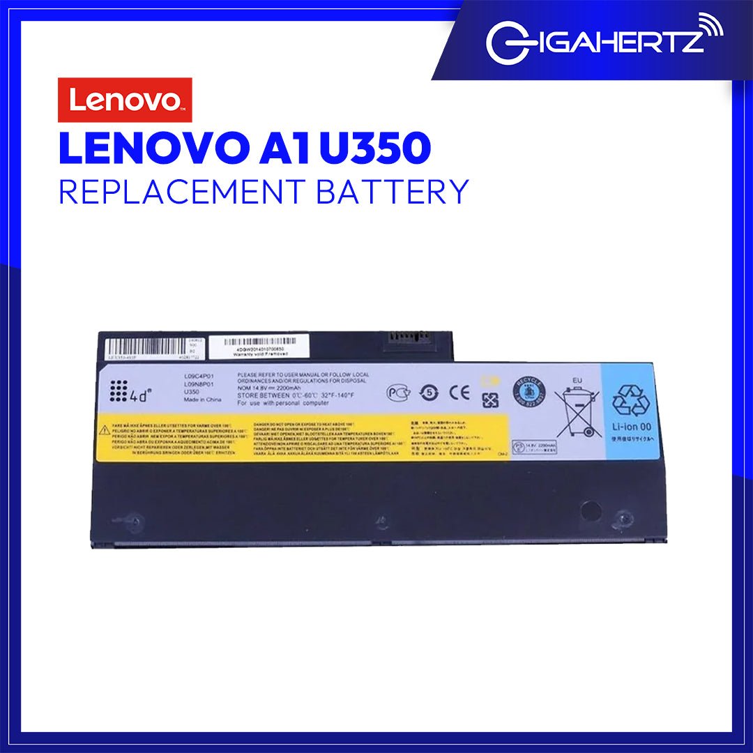 LENOVO A1 BATTERY U350 | Gigahertz