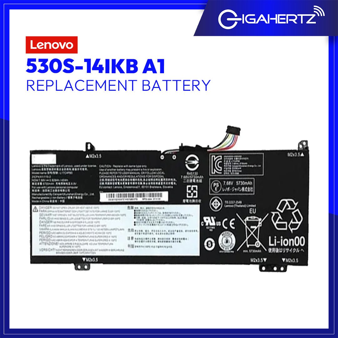 Lenovo Battery 530S - 14IKB A1 | Gigahertz