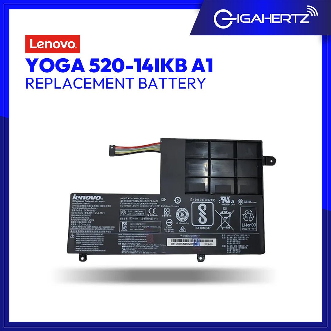 Lenovo Battery Yoga 520 - 14IKB A1 | Gigahertz