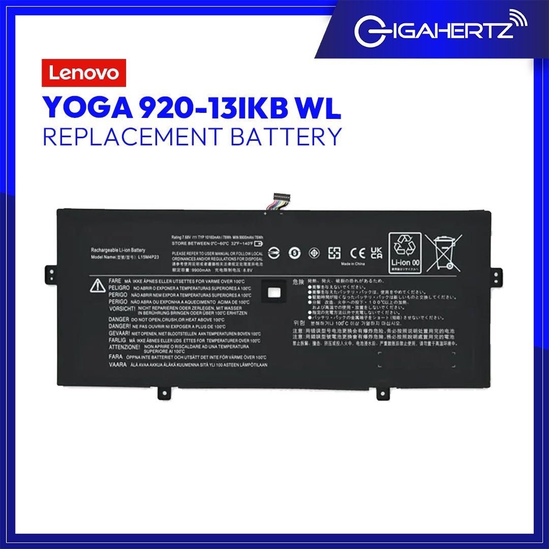 Lenovo Battery Yoga 920 - 13IKB WL | Gigahertz