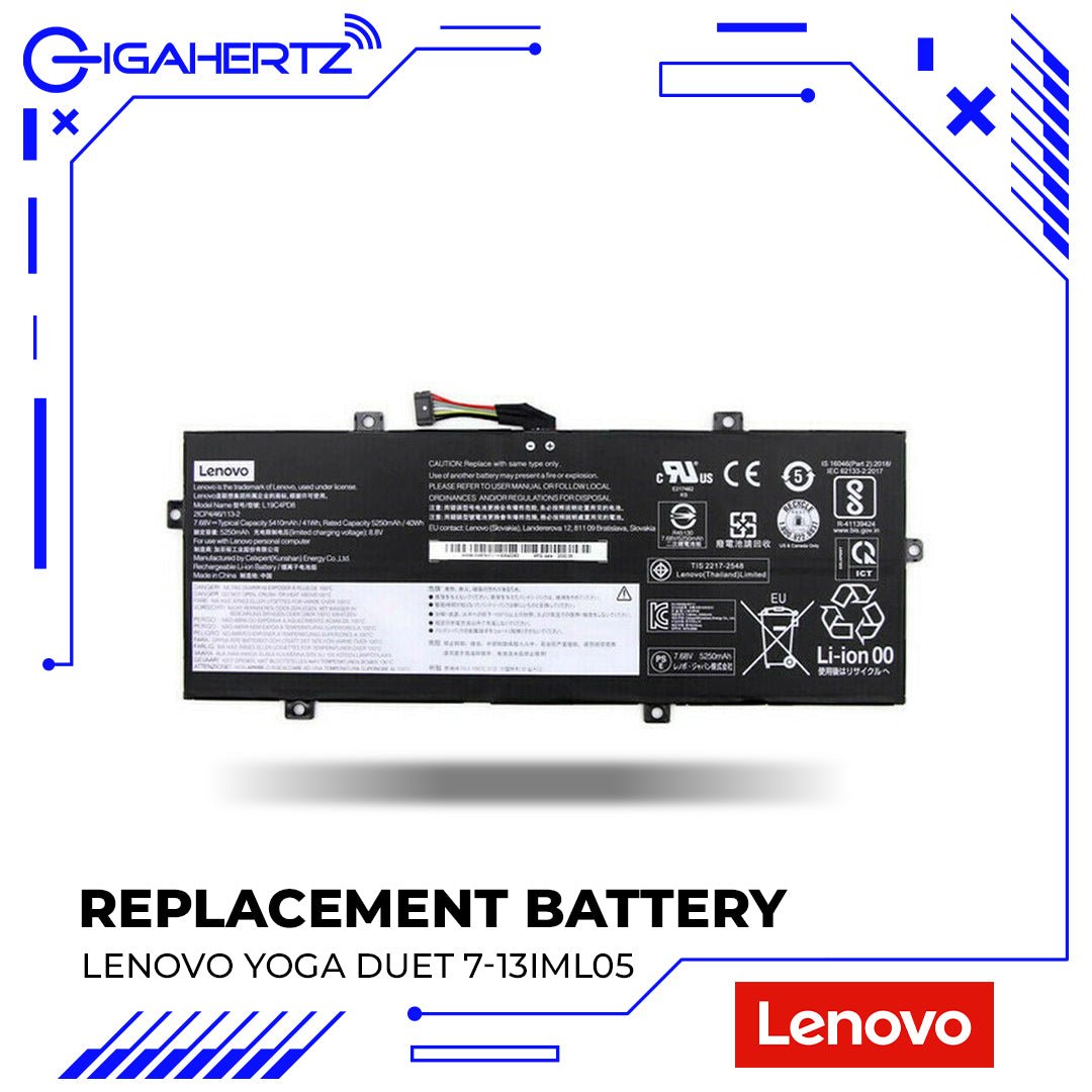 Lenovo Battery Yoga Duet 7 - 13IML05 WL | Gigahertz