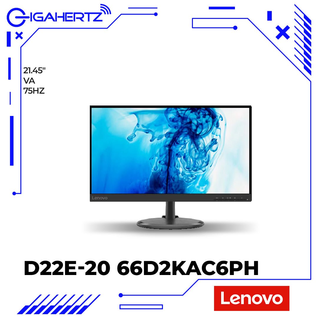 Lenovo D22e - 20 66D2KAC6PH 21.45" Monitor | Gigahertz