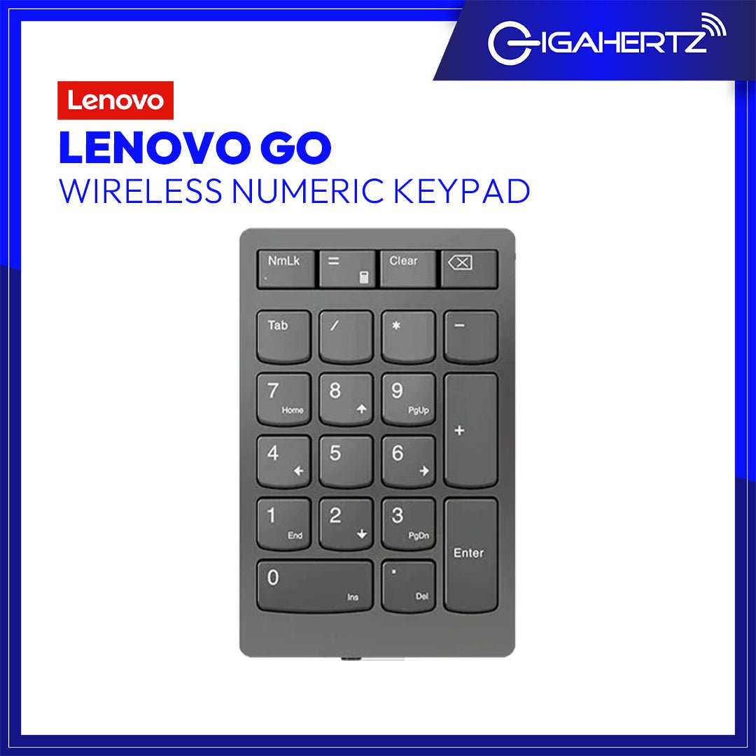 Lenovo Go Wireless Numeric Keypad | Gigahertz