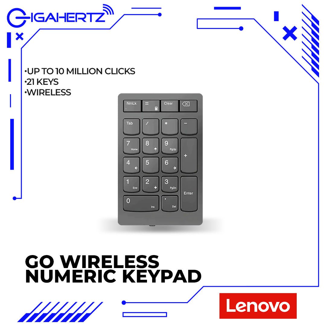 Lenovo Go Wireless Numeric Keypad | Gigahertz