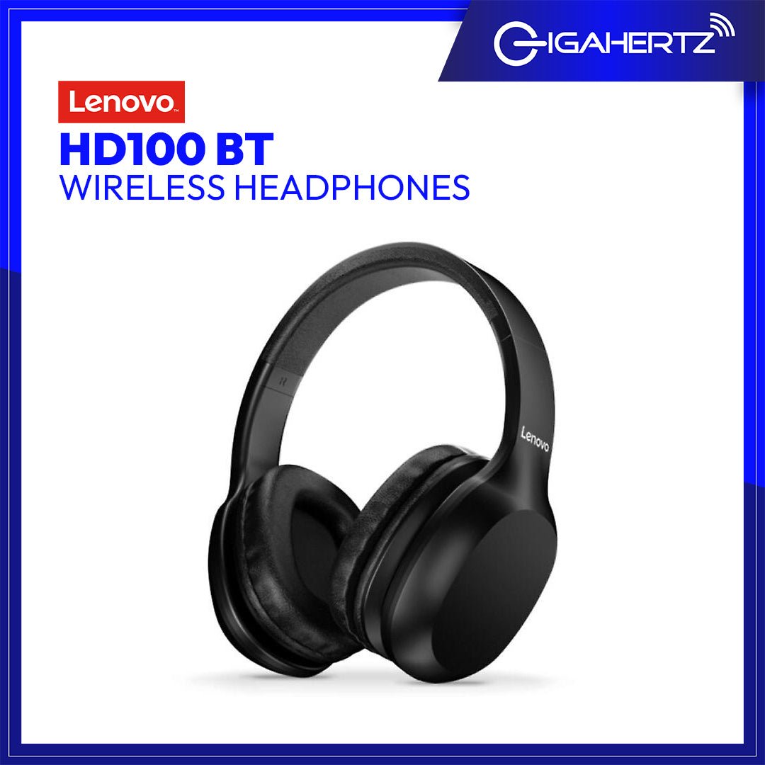 Lenovo HD100 BT Wireless Headphones | Gigahertz