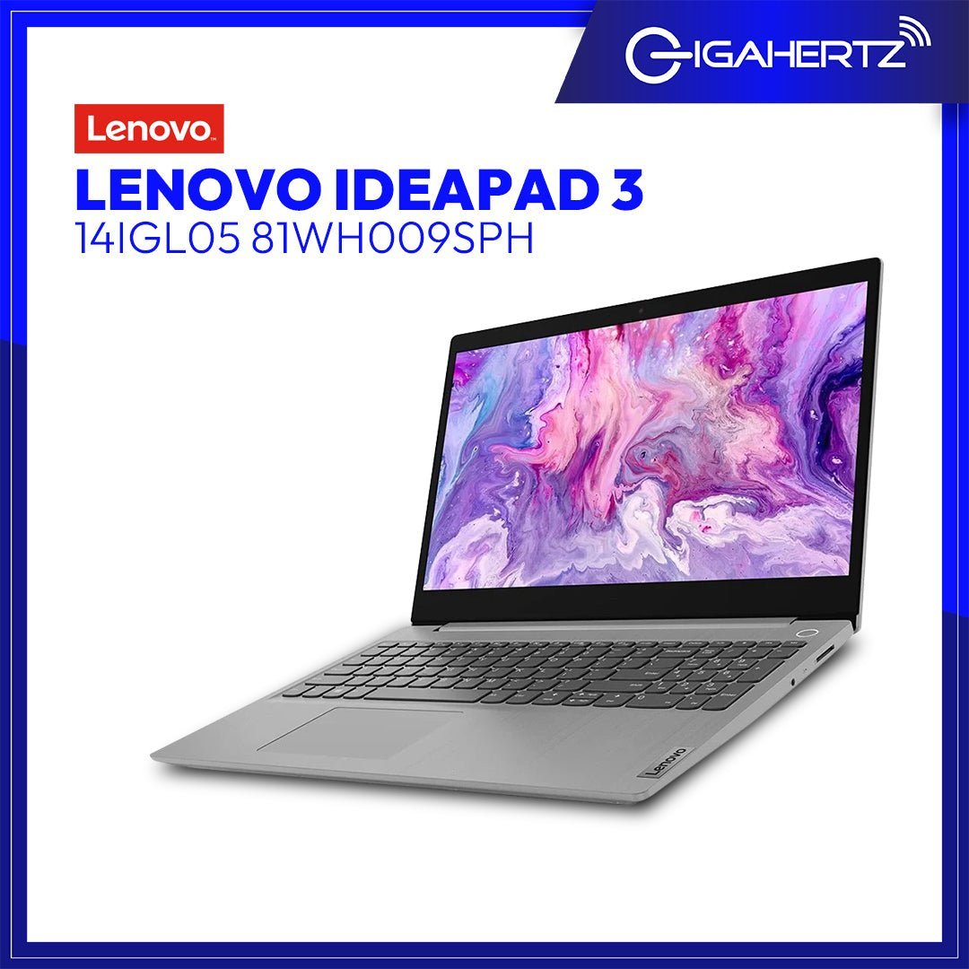 Lenovo IdeaPad 3 14IGL05 81WH009SPH | 14" HD | Celeron N4020 | UHD Graphics 600 | 4GB RAM | 256GB SSD | WIN 11 | Gigahertz