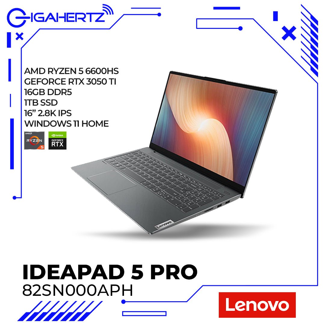 Lenovo IdeaPad 5 Pro 16ARH7 82SN000APH | Gigahertz