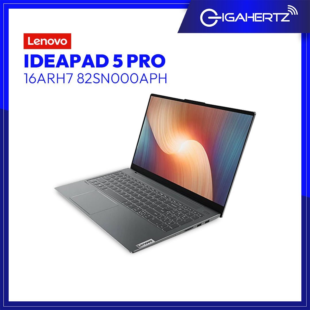 Lenovo IdeaPad 5 Pro 16ARH7 82SN000APH | Ryzen 5 6600HS | RTX 3050 Ti | 16 GB RAM | 1 TB SSD | WIN 11 | Gigahertz