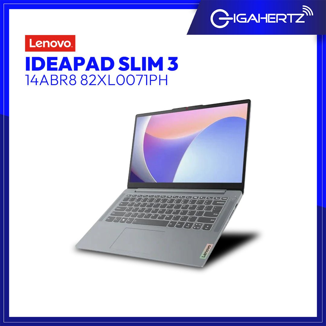 Lenovo IdeaPad Slim 3 14ABR8 82XL0071PH | 14" FHD | Ryzen 7 7730U | AMD Radeon | 16GB RAM | 512GB SSD | WIN 11 | Gigahertz