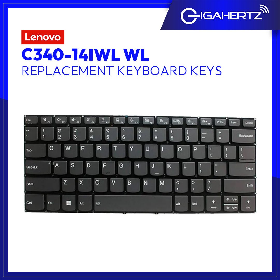 Lenovo Keyboard Keys C340 - 14IWL WL | Gigahertz