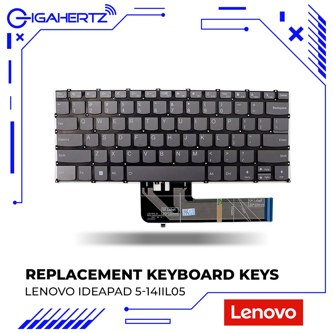 Lenovo Keyboard Keys Ideapad 5 - 14IIL05 A1 | Gigahertz