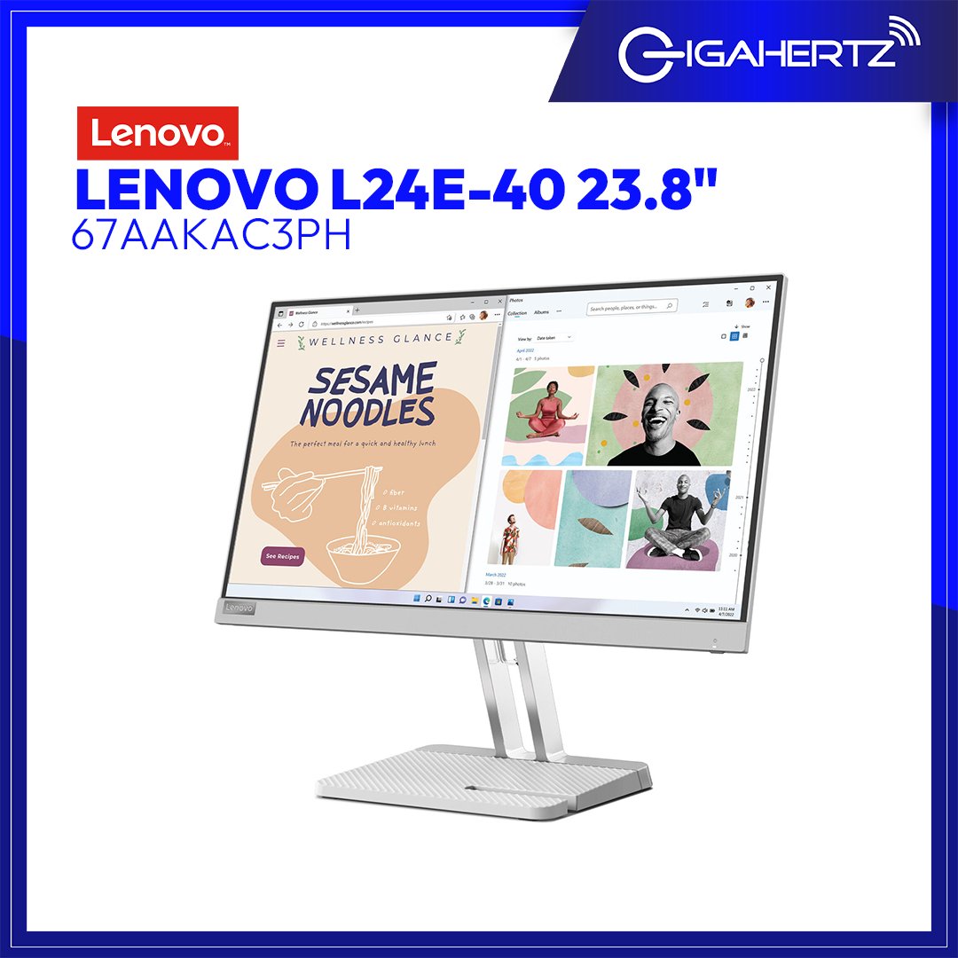 Lenovo L24e - 40 23.8" 67AAKAC3PH 100Hz | Gigahertz