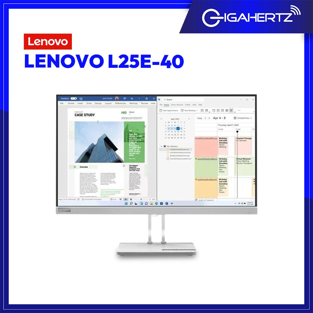 Lenovo L25e - 40 24.5" Monitor | Gigahertz