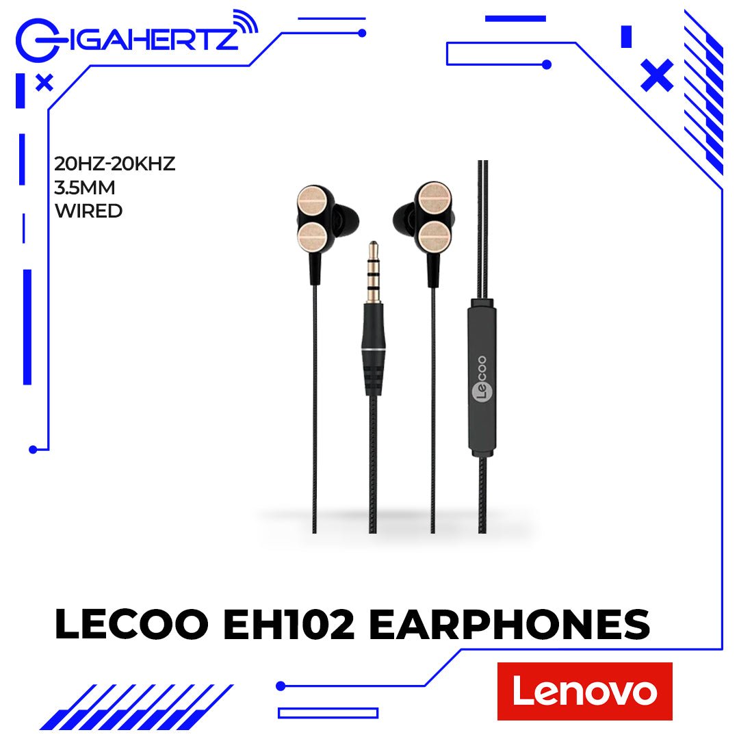 Lenovo Lecoo EH102 Wired Earphone (3.5mm) | Gigahertz