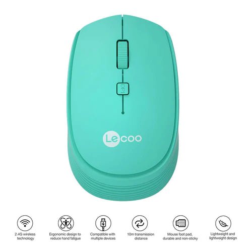 Lenovo Lecoo WS202 2.4G Wireless Mouse | Gigahertz