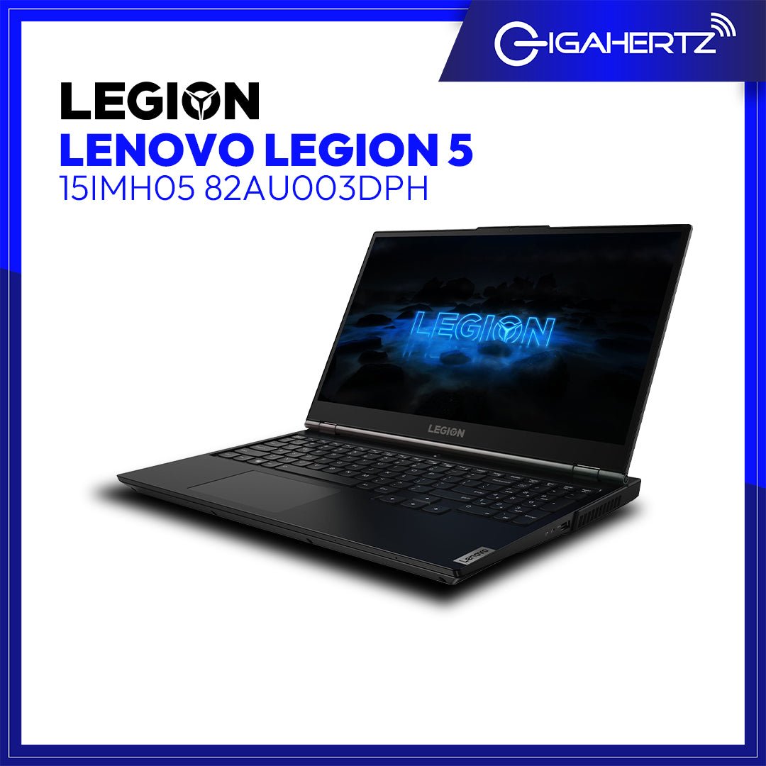 Lenovo Legion 5 15IMH05 82AU003DPH | 15.6" FHD | i7 - 10750H | GeForce® GTX ™ 1650 | 8GB RAM | 512GB SSD | WIN 10 | Laptop Tiangge | Gigahertz