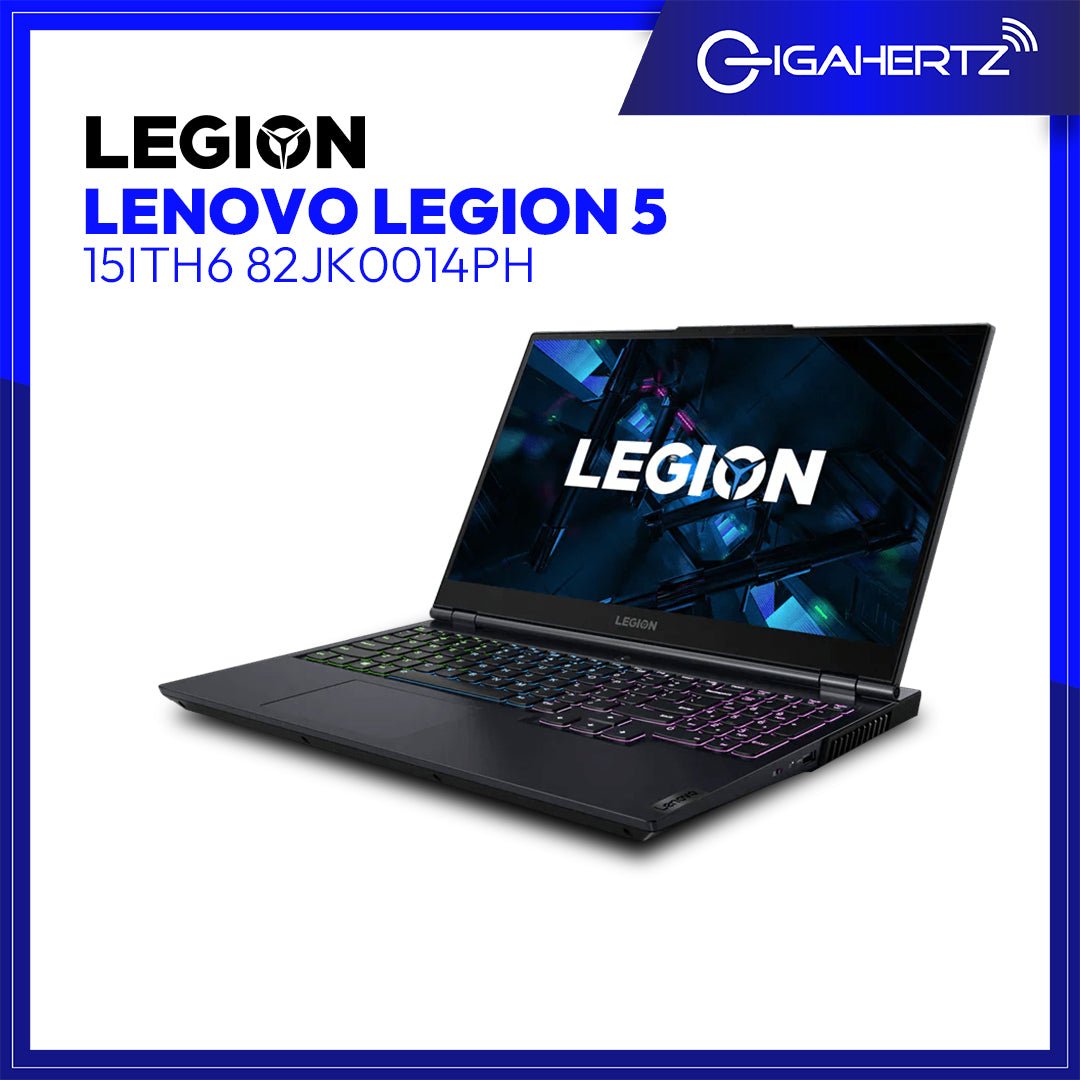 Lenovo Legion 5 15ITH6 82JK0014PH | 15.6" FHD | i5 - 11400H | GeForce RTX 3050 | 16GB RAM | 512GB SSD | WIN 11 | Laptop Tiangge | Gigahertz