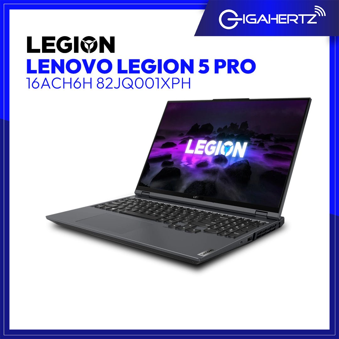 Lenovo Legion 5 Pro 16ACH6H 82JQ001XPH | 16" WQXGA | Ryzen 7 5800H | GeForce RTX 3070 | 16GB RAM | 1TB SSD | WIN 11 | Gigahertz