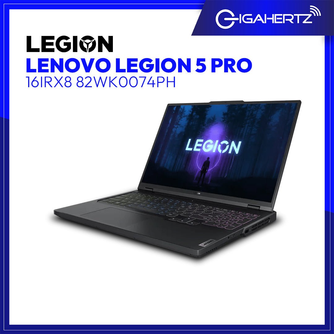 Lenovo Legion 5 Pro 16IRX8 82WK0074PH | 16" WQXGA | i7 - 13700HX | GeForce RTX 4070 | 16GB RAM | 1TB SSD | WIN 11 | Gigahertz