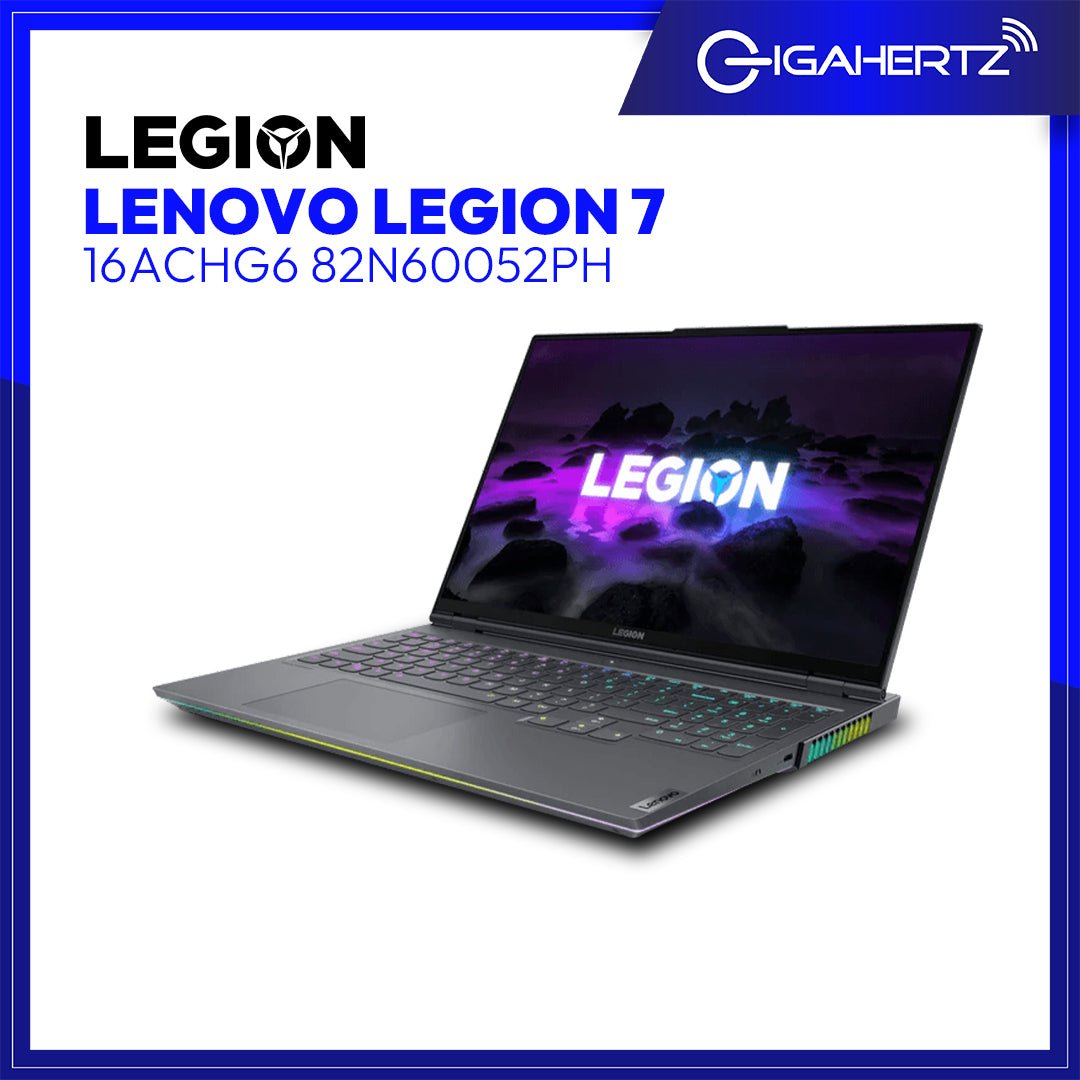 Lenovo Legion 7 16ACHG6 82N60052PH | 16" WQXGA | Ryzen 7 5800H | GeForce RTX 3070 | 16GB RAM | 2TB SSD | WIN 10 | Gigahertz