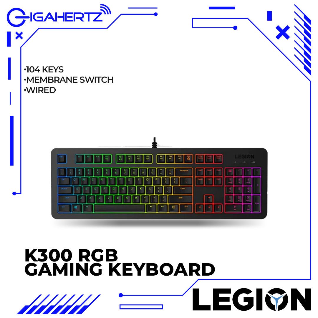 Lenovo Legion K300 RGB Gaming Keyboard | Gigahertz