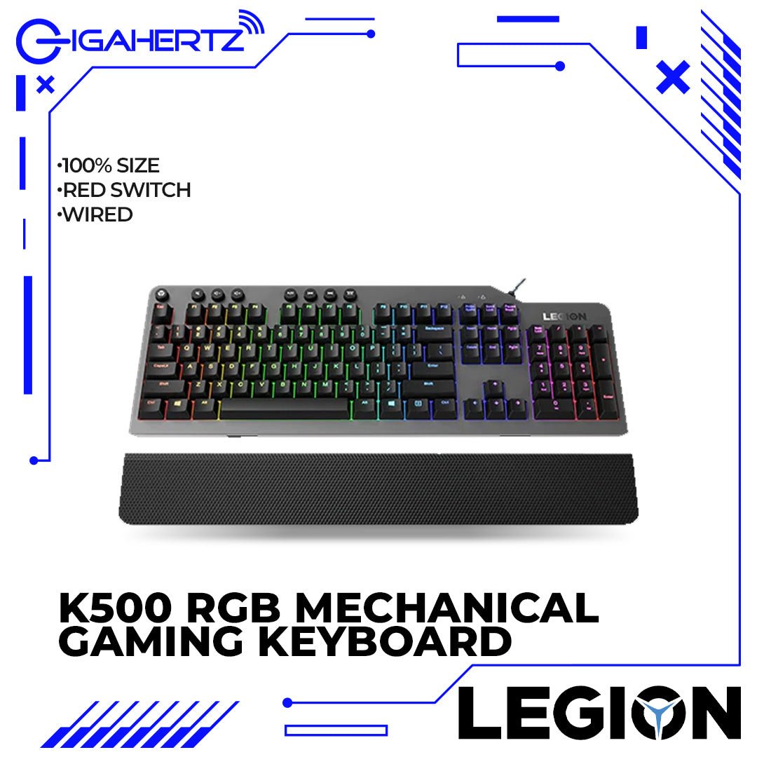 Lenovo Legion K500 RGB Mechanical Gaming Keyboard | Gigahertz