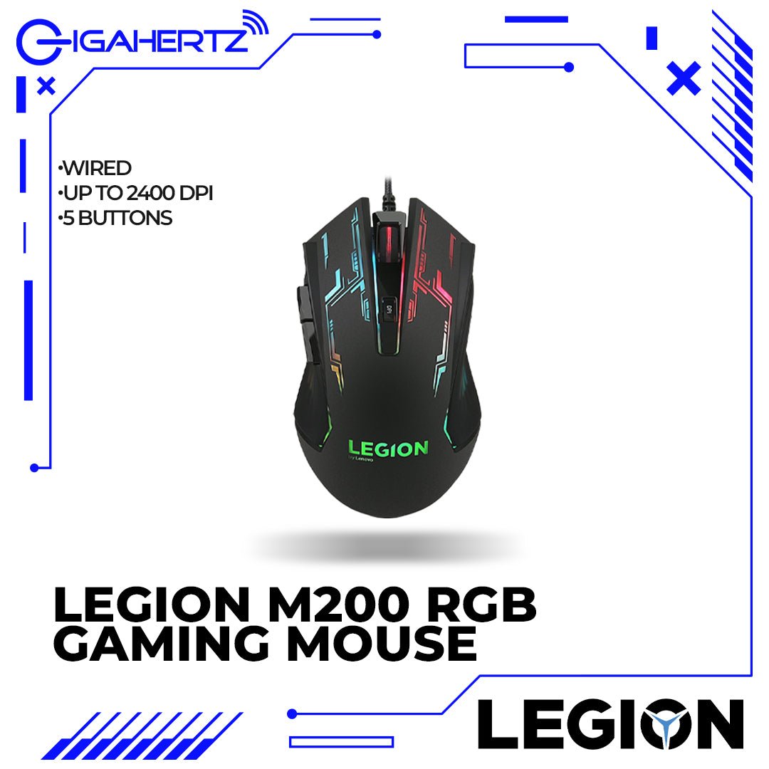 Lenovo Legion M200 RGB Gaming Mouse | Gigahertz