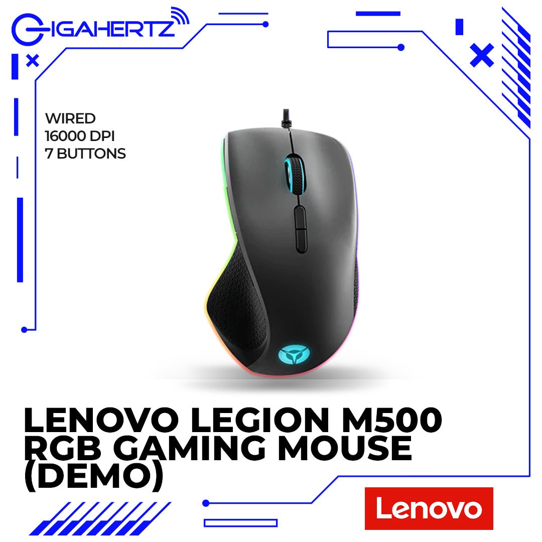 Lenovo Legion M500 RGB Gaming Mouse (Demo) | Gigahertz