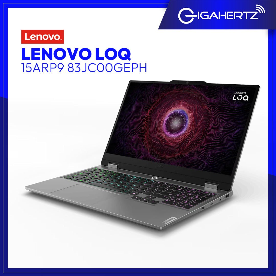 Lenovo LOQ 15ARP9 83JC00GEPH | 15.6" IPS | Ryzen™ 7 7435HS | RTX™ 4050 | 12 GB RAM | 512 GB SSD | WIN 11 | Gigahertz