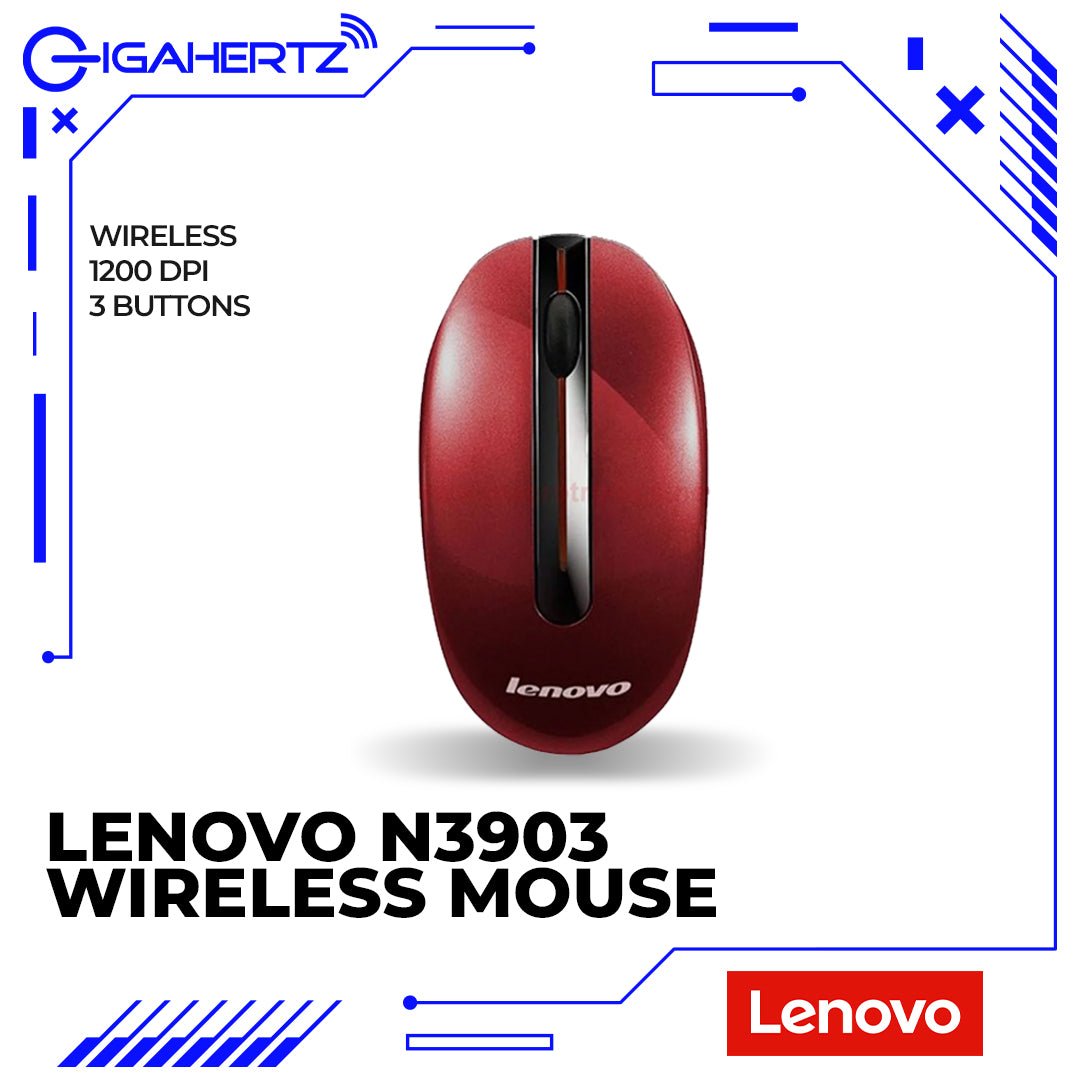 Lenovo N3903 Wireless Mouse | Gigahertz