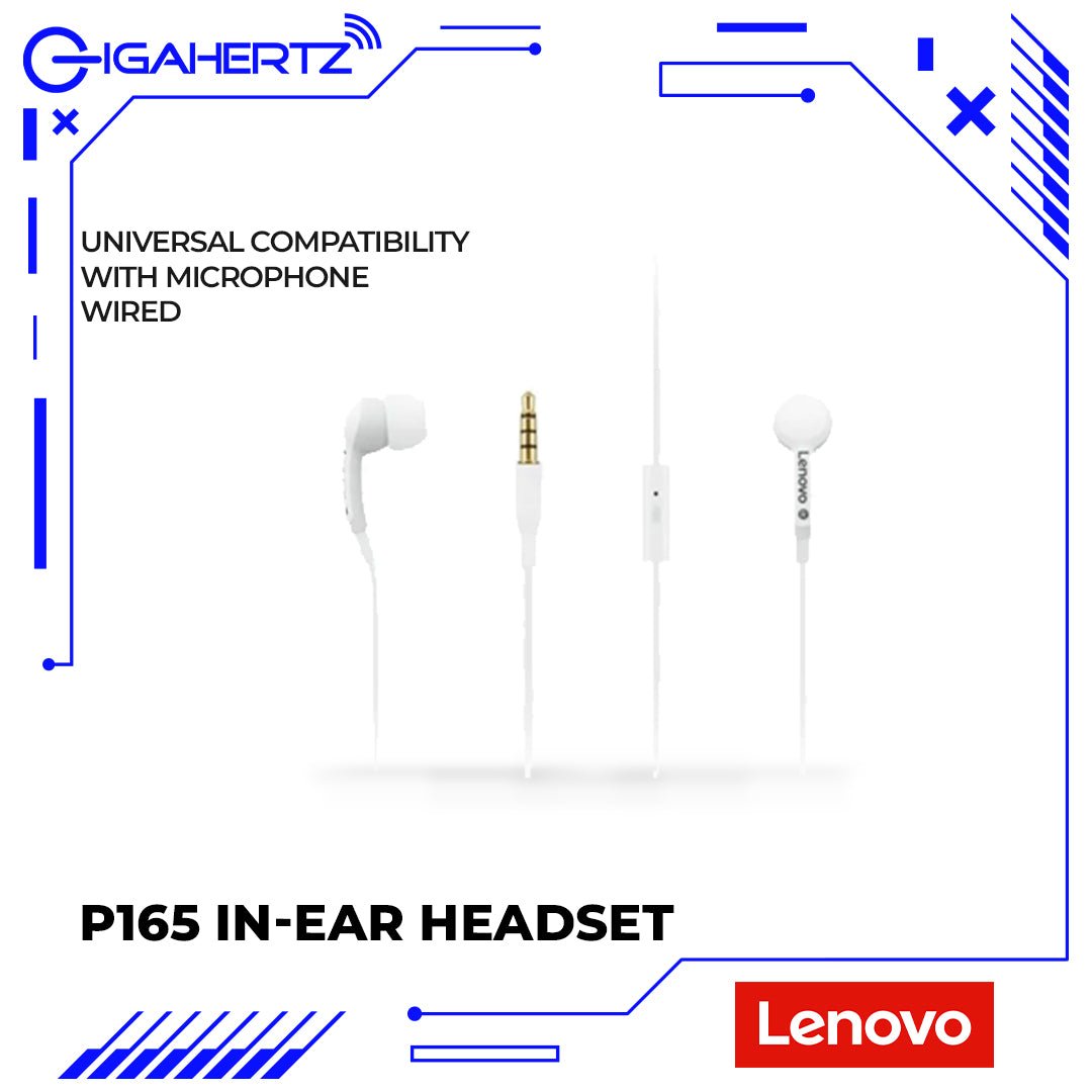 Lenovo P165 In - Ear Headset | Gigahertz