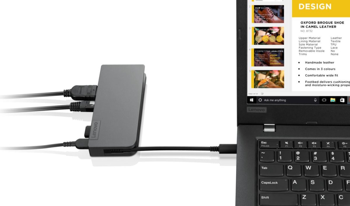 Lenovo Powered USB - C Travel Hub | Gigahertz