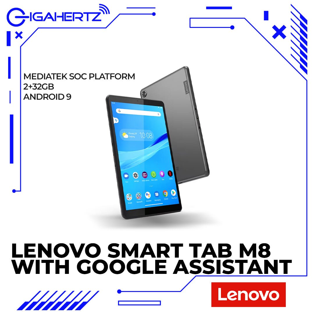 Lenovo Smart Tab M8 with Google Assistant | Gigahertz