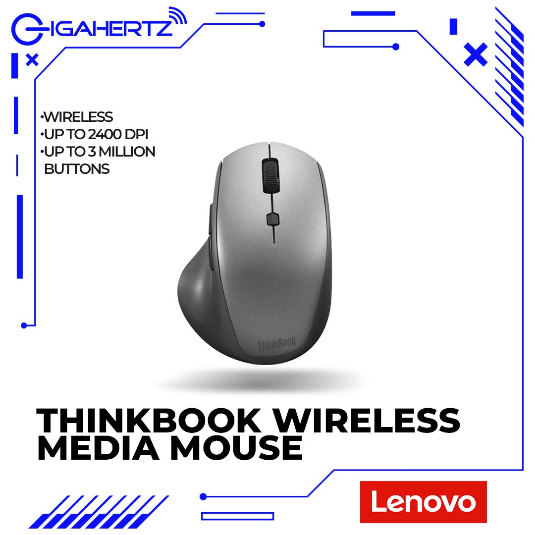 Lenovo ThinkBook Wireless Media Mouse | Gigahertz