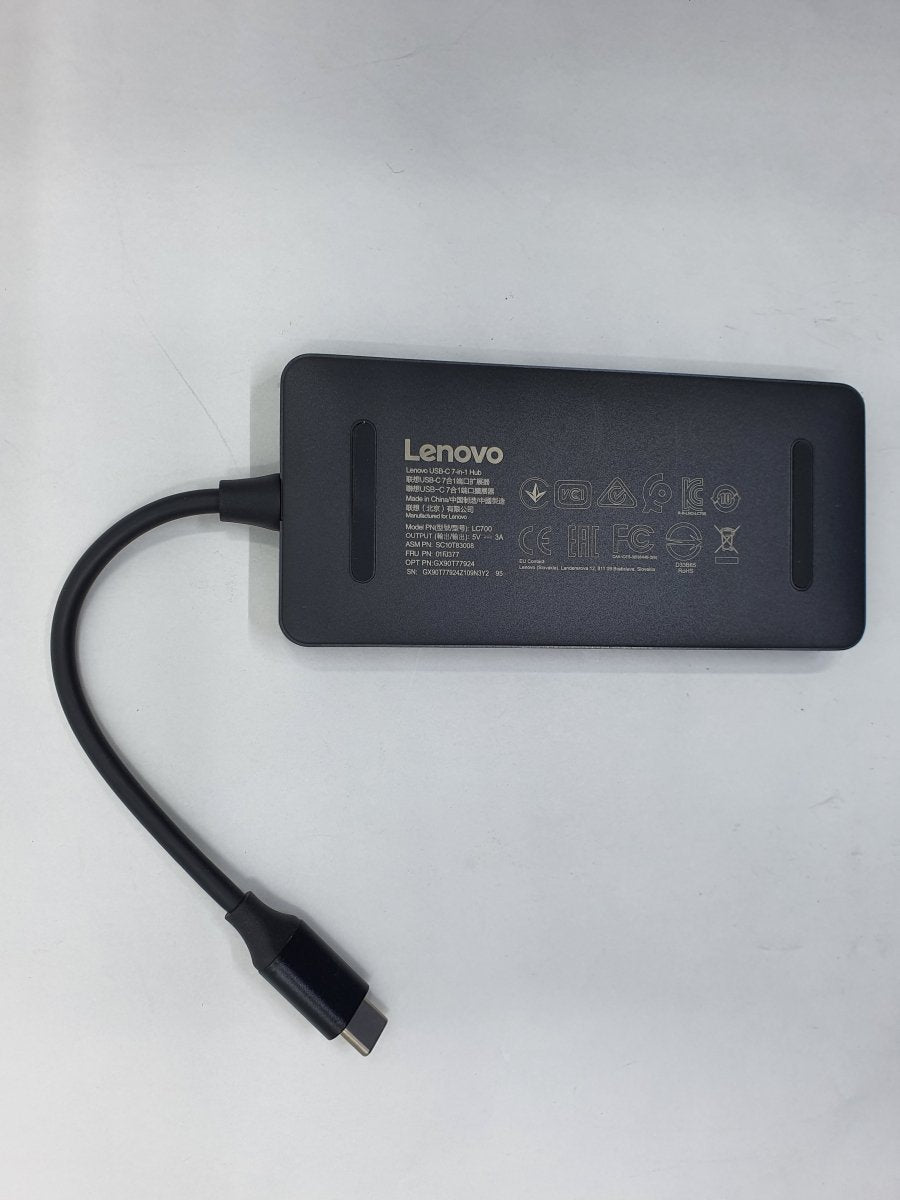 Lenovo USB - C 7 - in - 1 Hub | Gigahertz