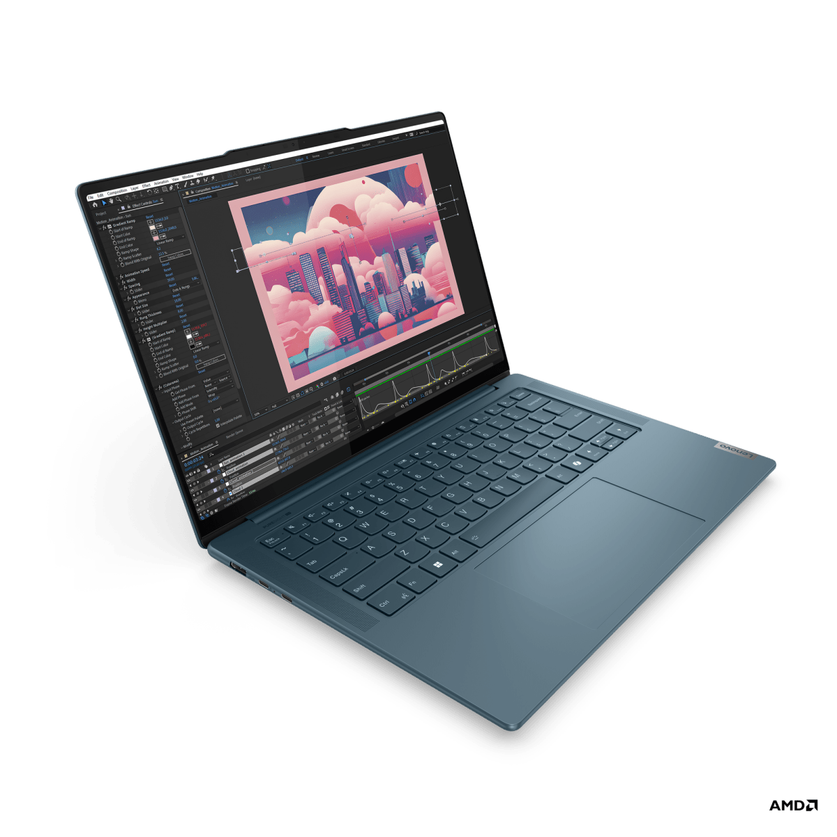 Lenovo Yoga Pro 7 14AHP9 83E3004UPH | 14.5" IPS | Ryzen™ 7 8845HS | RTX™ 3050 | 16 GB RAM | 1 TB SSD | WIN 11 | Gigahertz