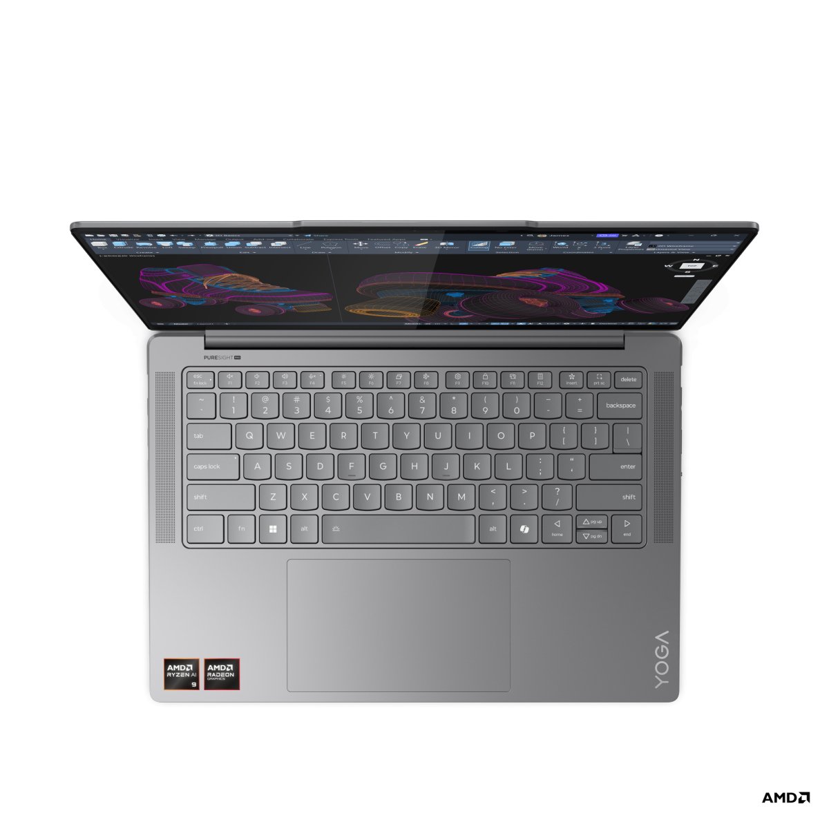 Lenovo Yoga Pro 7 14ASP9 83HN001NPH | Ryzen™ AI 9 365 | Radeon™ 880M | 32 GB RAM | 1 TB SSD | WIN 11 | Gigahertz