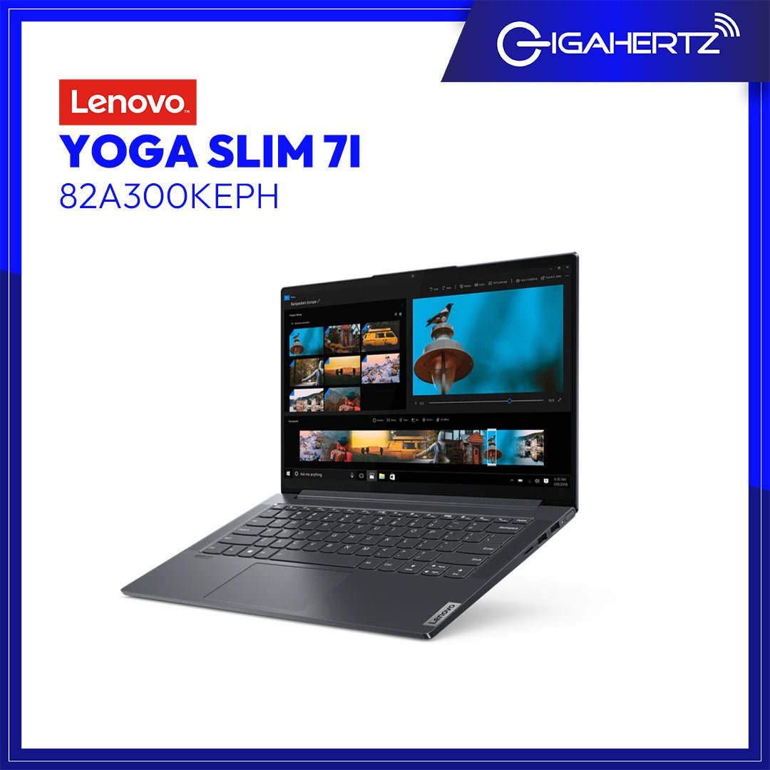 Lenovo Yoga Slim 7i 14ITL05 82A300KEPH | 14" FHD | i5 - 1135G7 | Intel Iris Xe Graphics | 8 GB RAM | 512 GB SSD | WIN 11 | Gigahertz