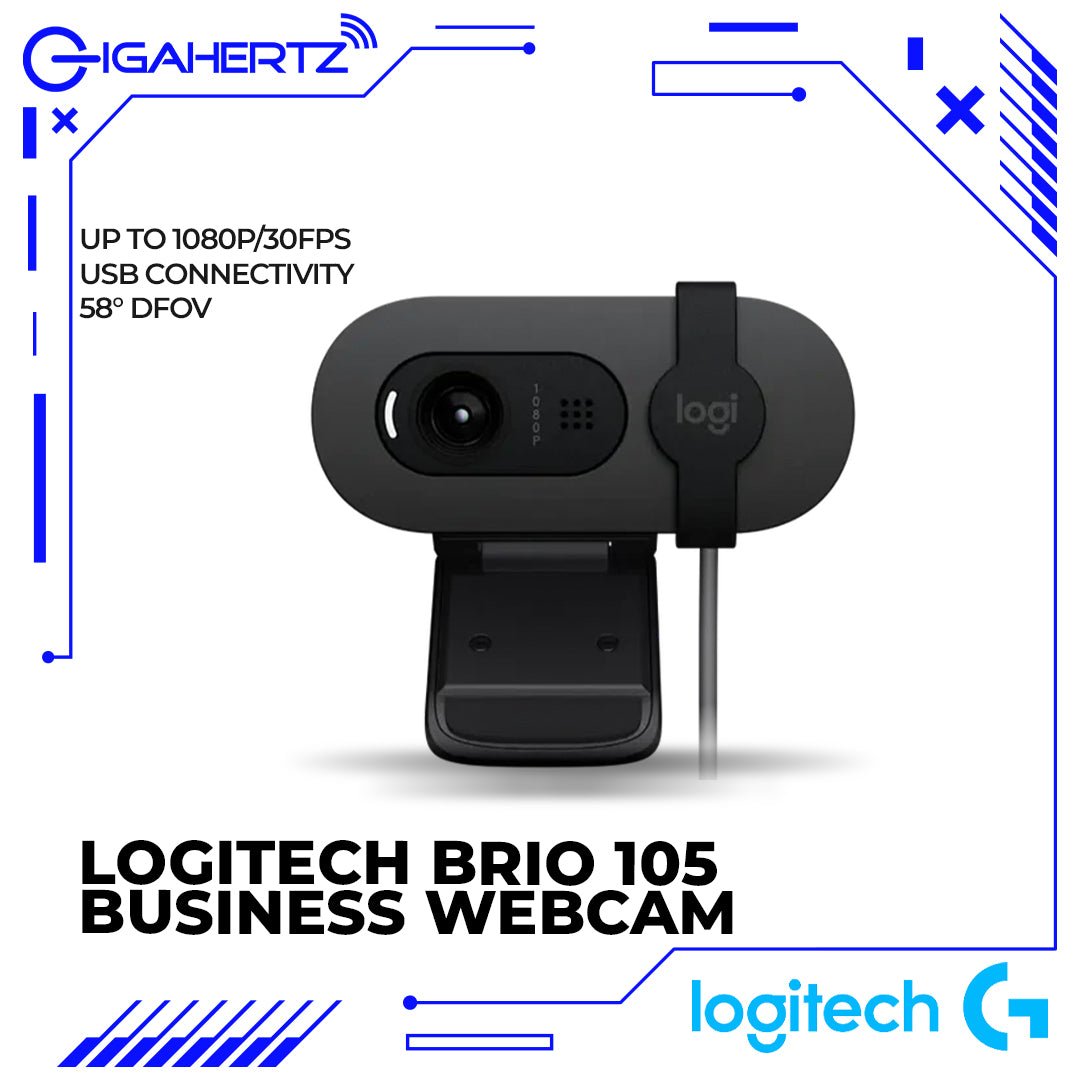 Logitech BRIO 105 BUSINESS WEBCAM | Gigahertz