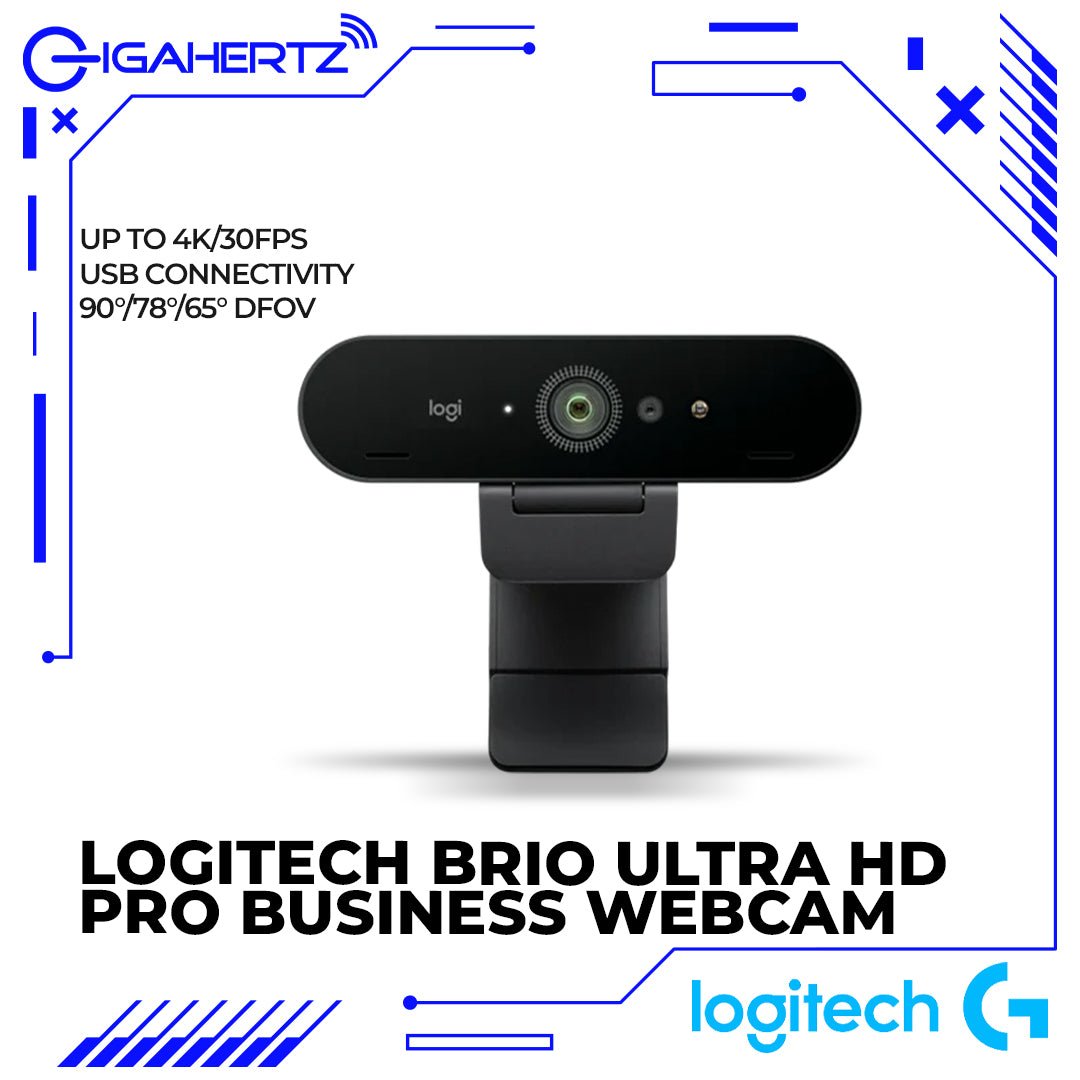 Logitech BRIO ULTRA HD PRO BUSINESS WEBCAM | Gigahertz