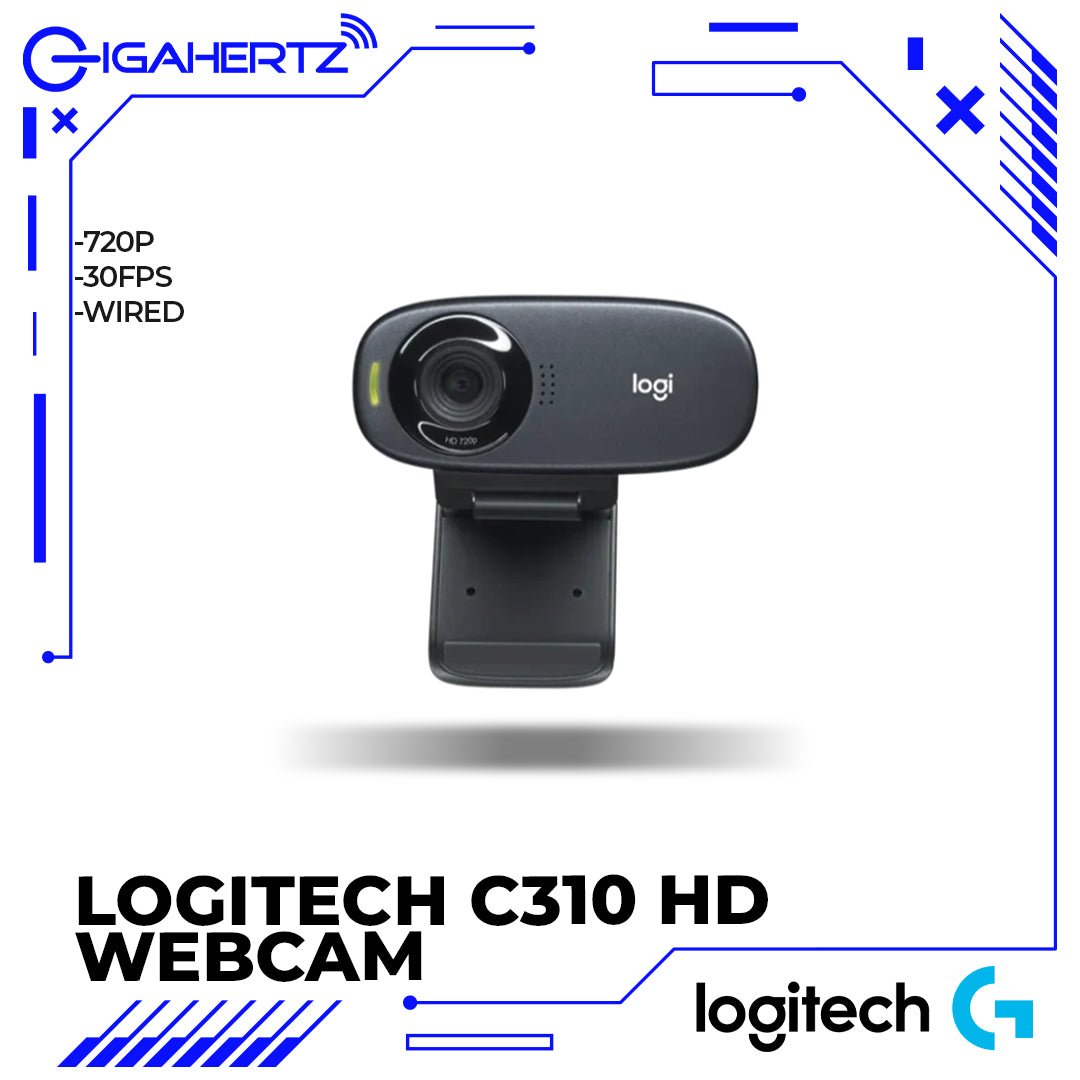 Logitech C310 HD Webcam | Gigahertz