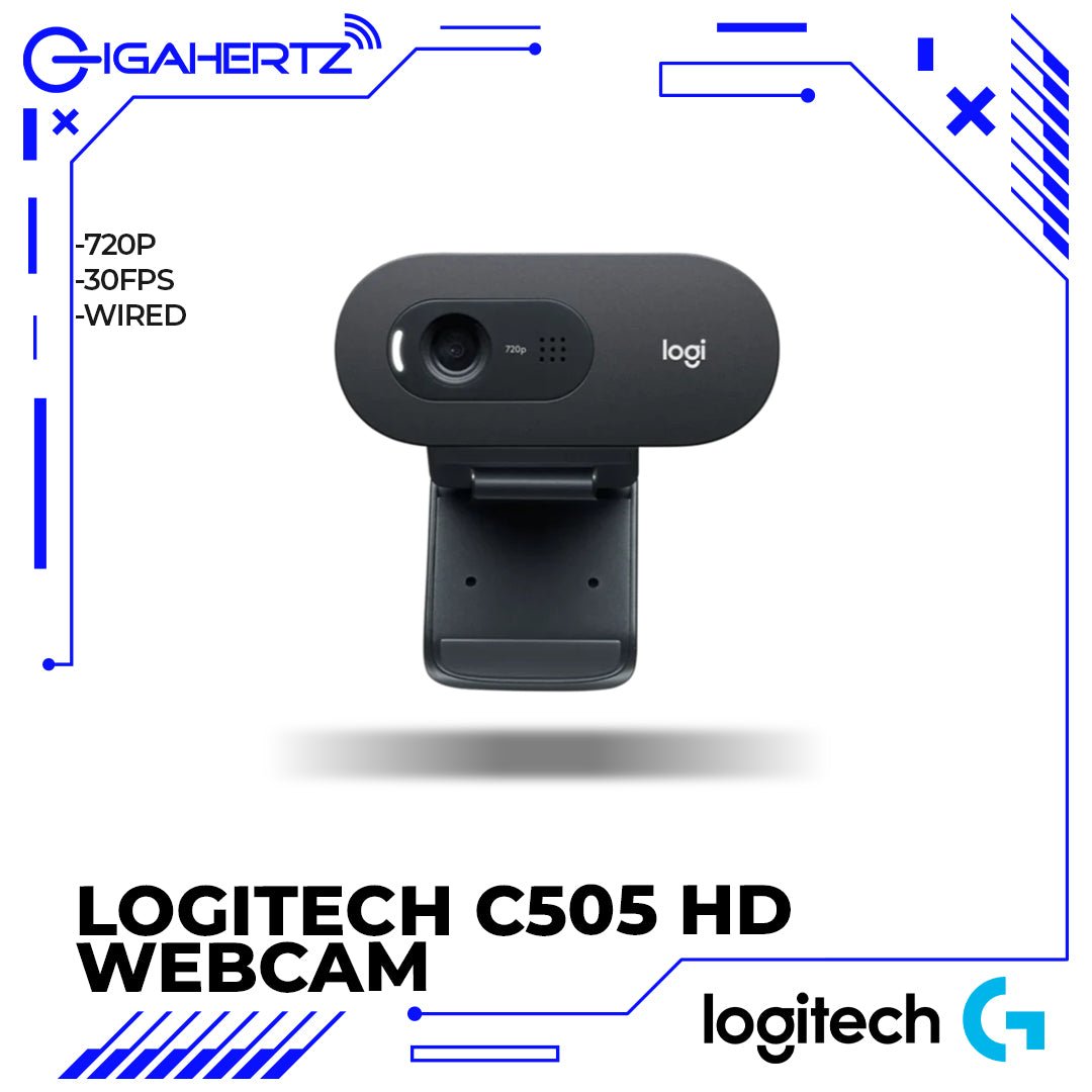 Logitech C505 HD Webcam | Gigahertz